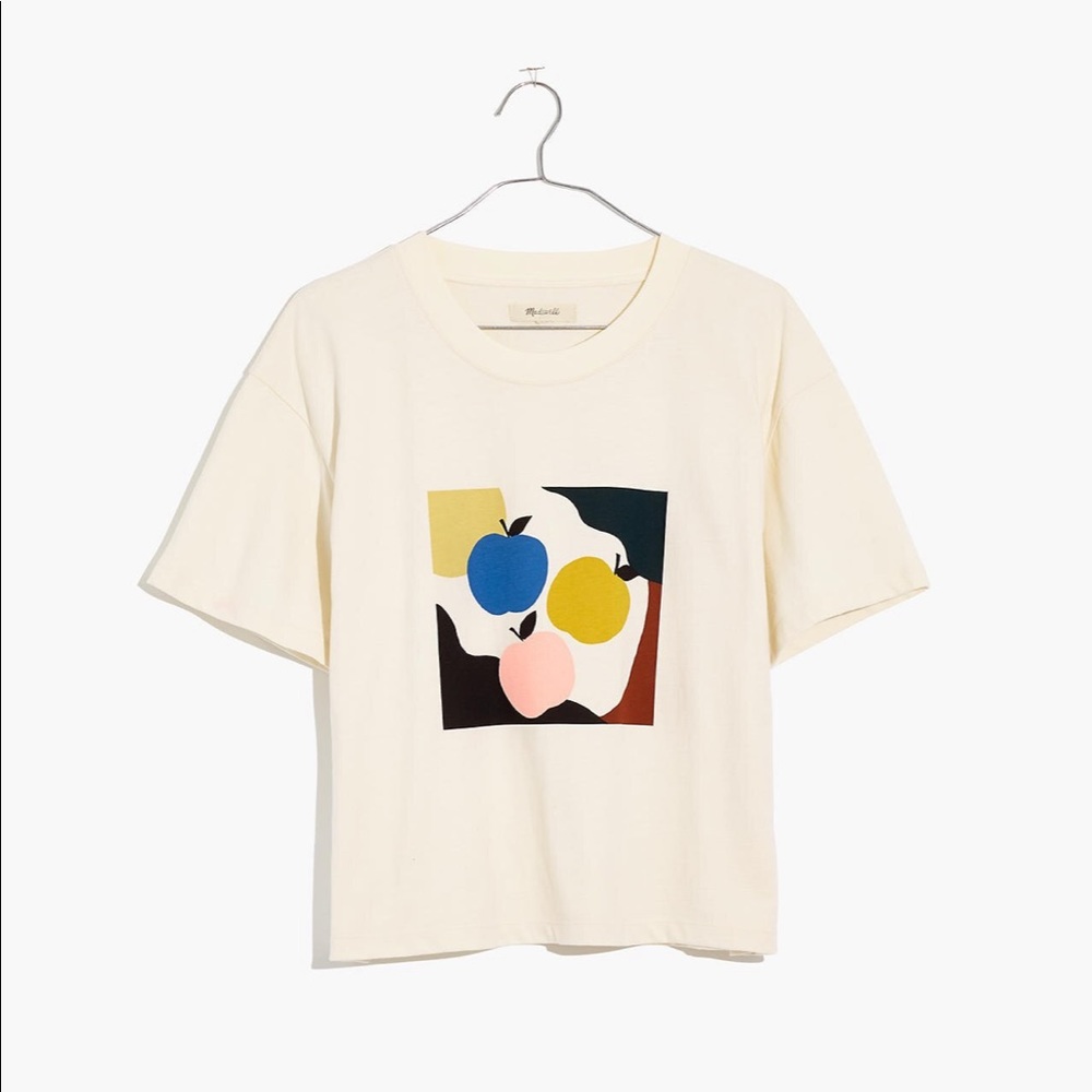 ***SOLD*** [Madewell] Apple Picking CropTee - Picture 3 of 8